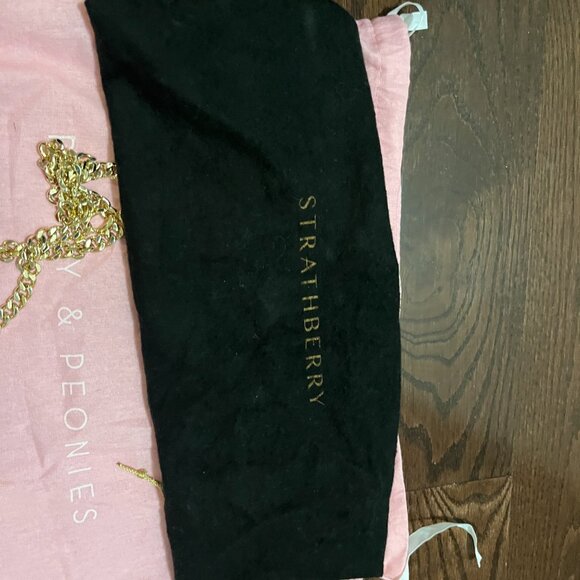 Strathberry Mini Bag in Orange - Picture 8 of 14